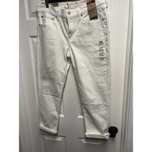 White Levis Boyfriend Jeans Womens Sz 10 X Short 30 W x 27 L